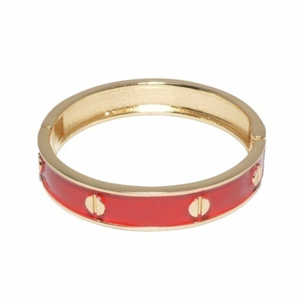 Colorful Red Zenzii Bangle Bracelet